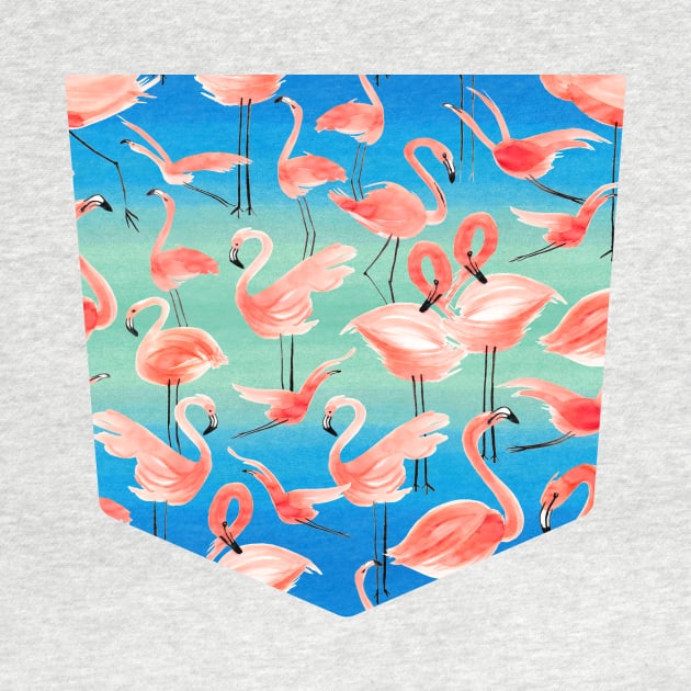 Pocket - Flamingo Pink by ninoladesign